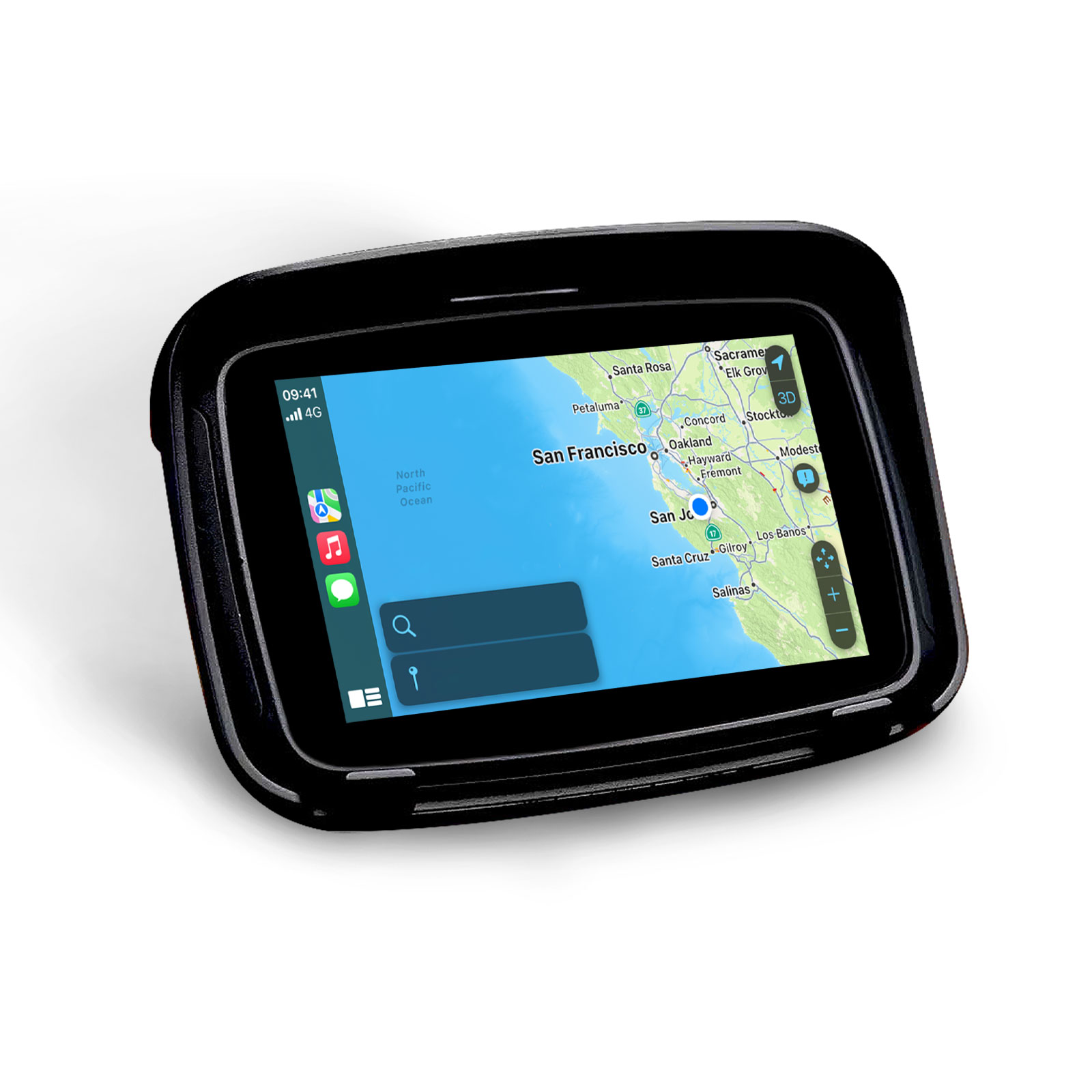 Motorcycle GPS CarPlay Android Auto Display Screen For Motorcycles 