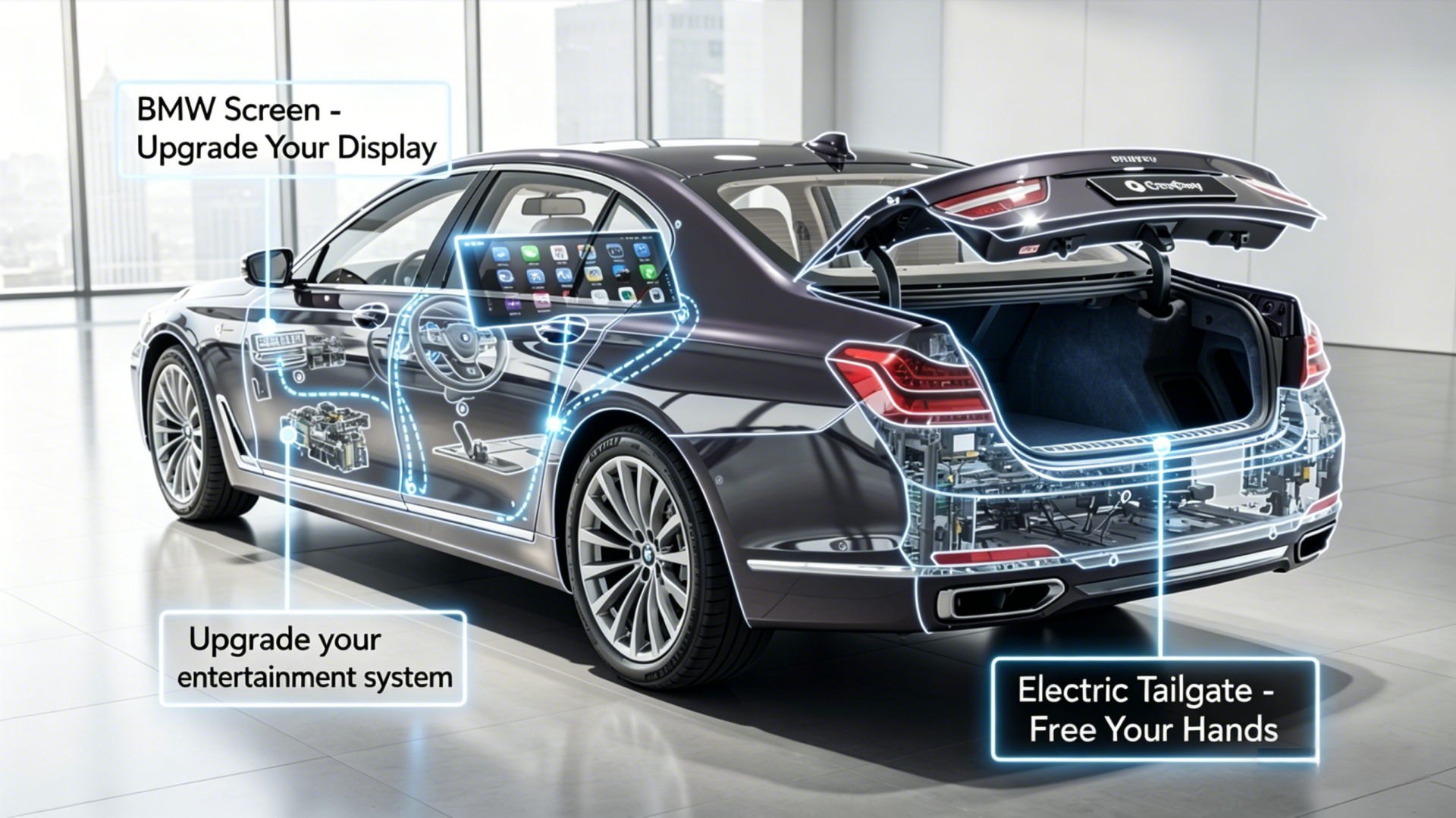 BMW AI Box lifestyle image 1