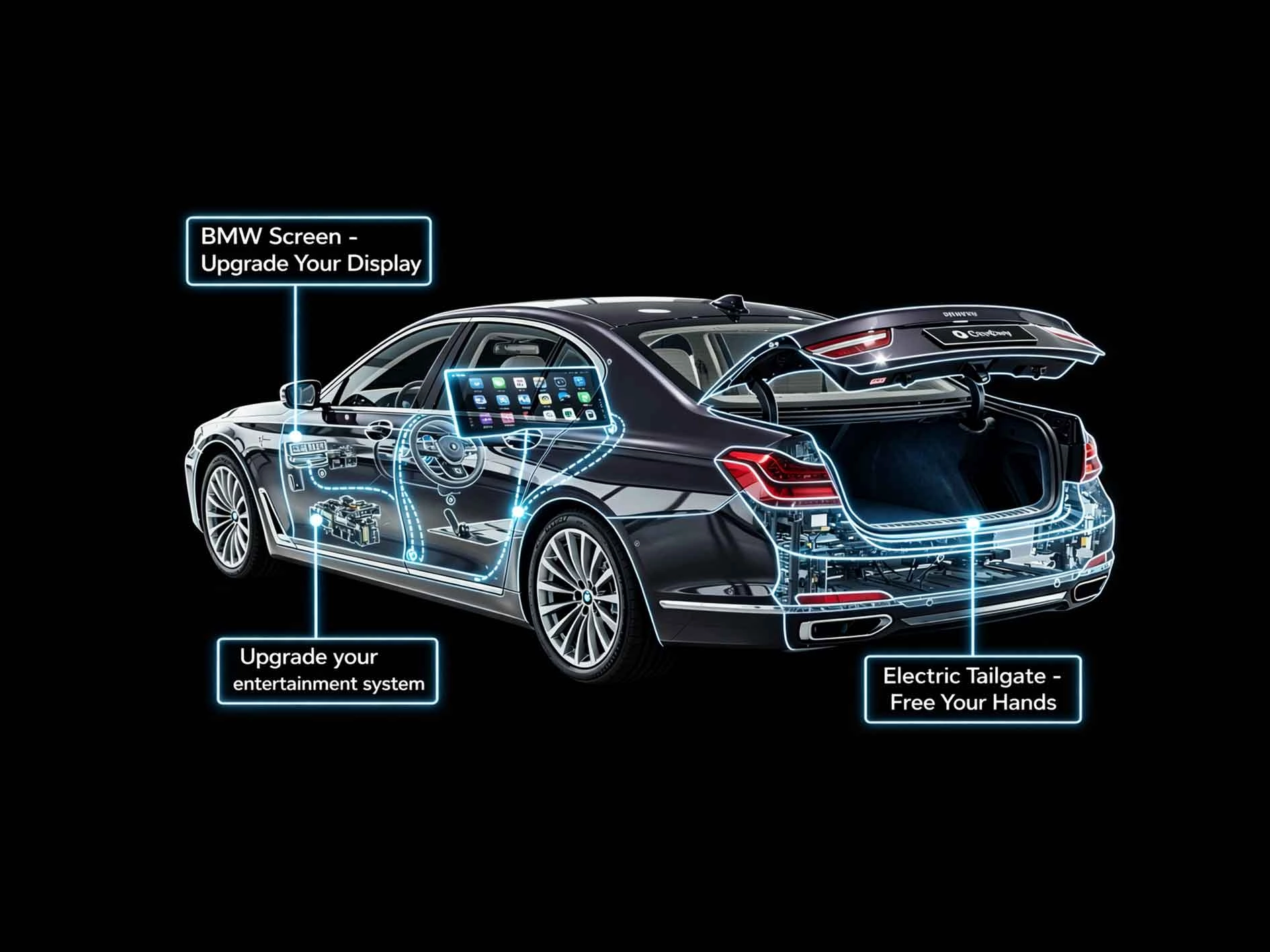 BMW AI Box lifestyle image 1