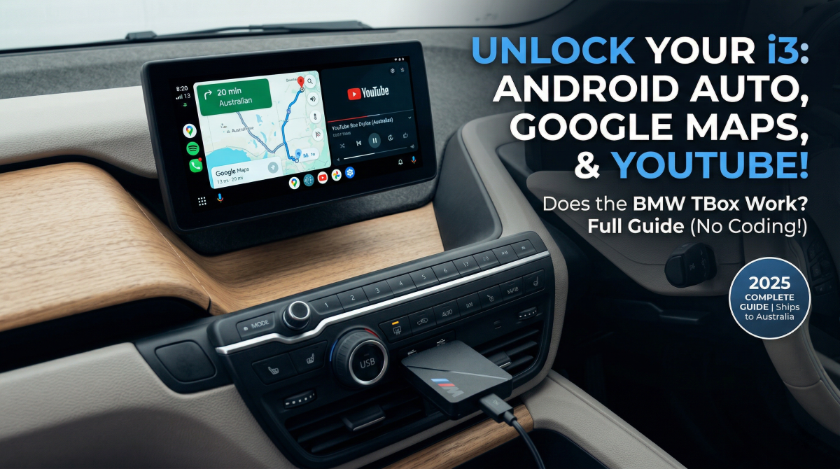 BMW i3 Android Auto Wireless Upgrade | BMW TBox Guide 2025